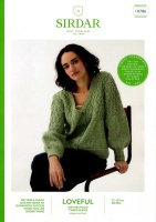 Knitting Pattern - Sirdar 10786 - Loveful DK - Ladies Cardigan